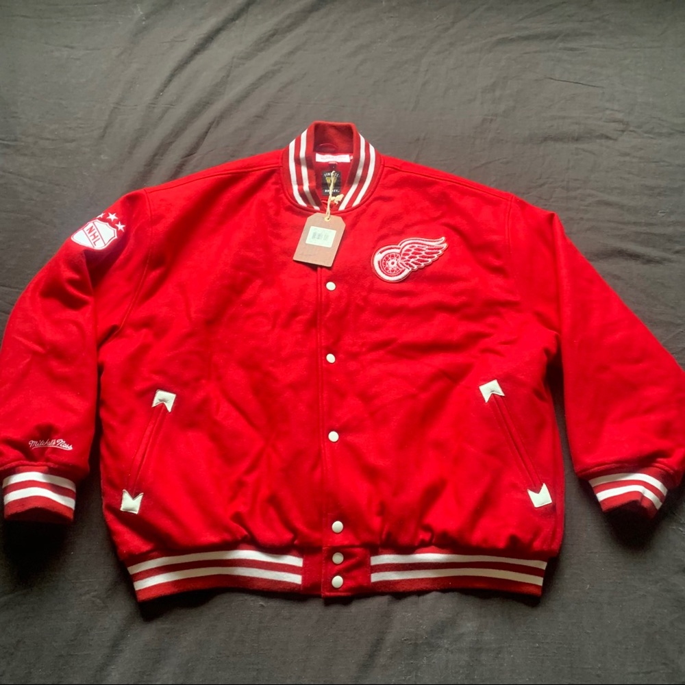 Mitchell and Ness Detroit Red Wings Jacket